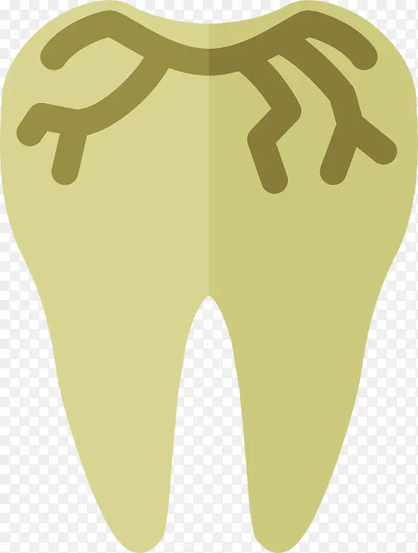 大黄牙蛀牙