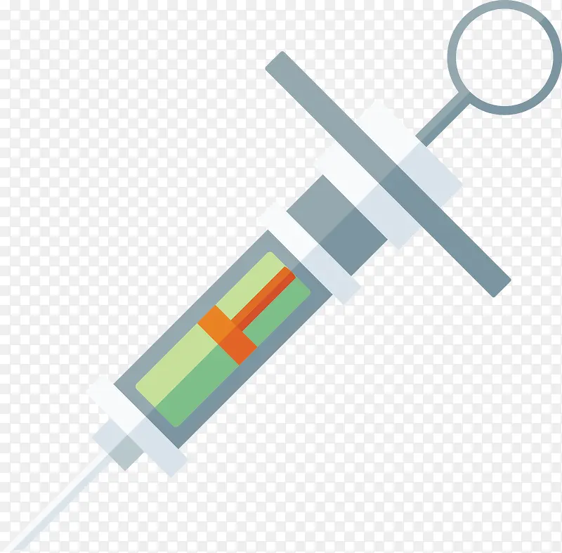 卡通接种疫苗医疗图标