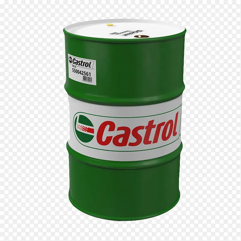 白色图案绿色大桶装机油桶