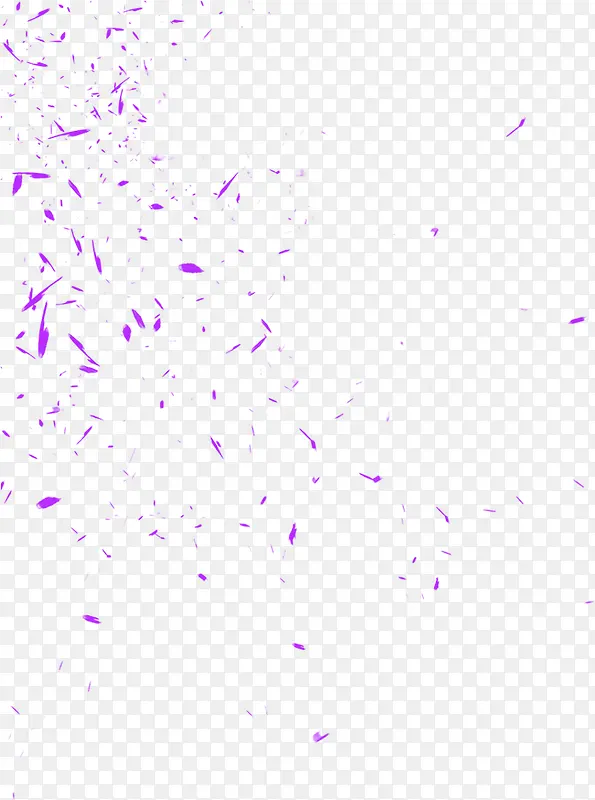 紫色碎片漂浮素材
