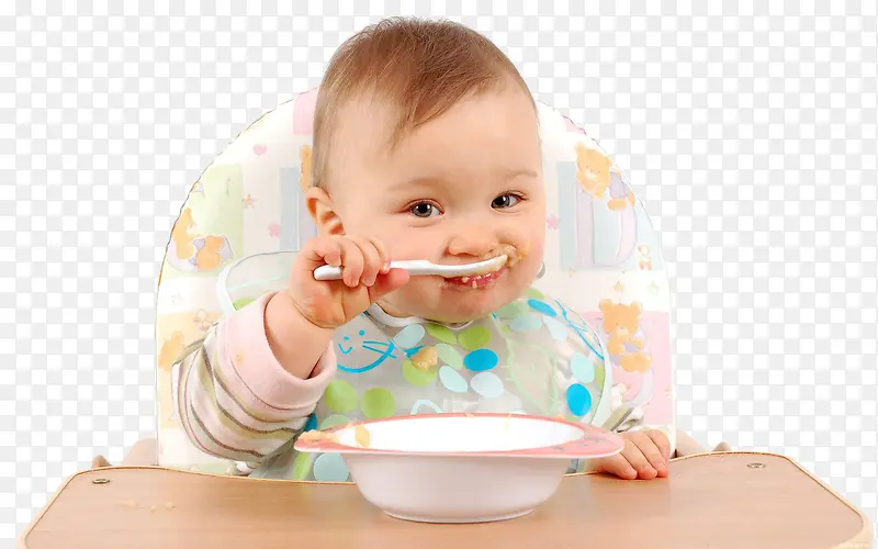 宝宝自己吃饭