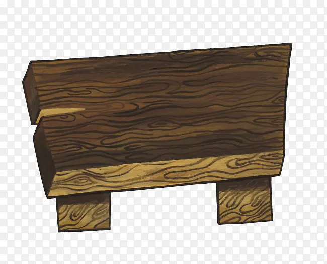 木块凳子
