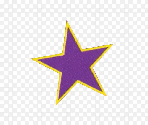 漂浮的紫色星星