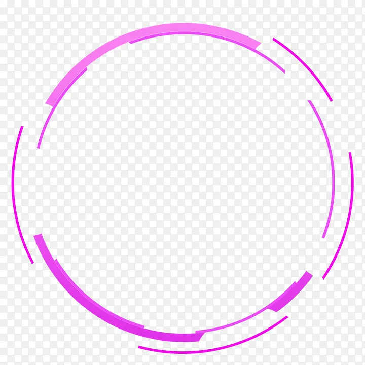 紫色简约圆圈线条边框纹理
