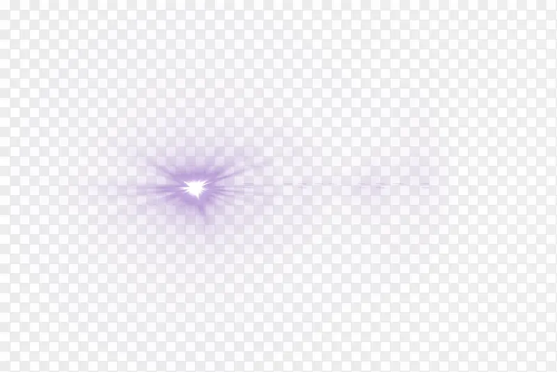 紫色星光效果元素
