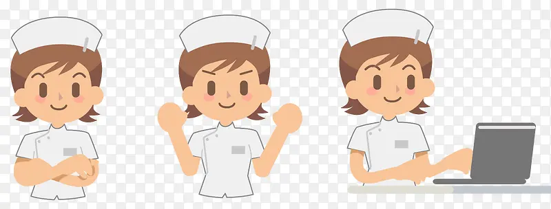 国际护士日护士卡通形象