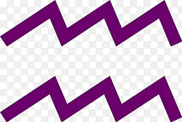紫色折线