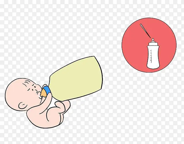 宝宝喝奶方式图片素材