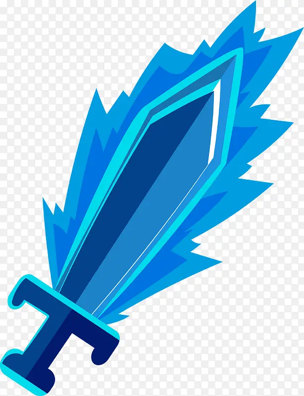 游戏兵器蓝色宝剑