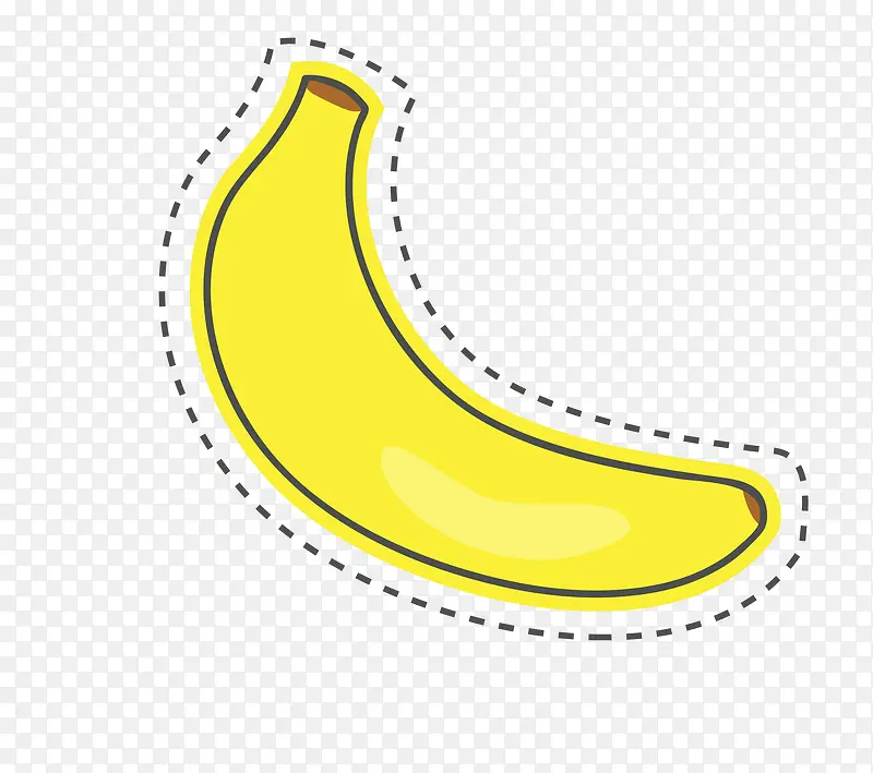 矢量水果香蕉
