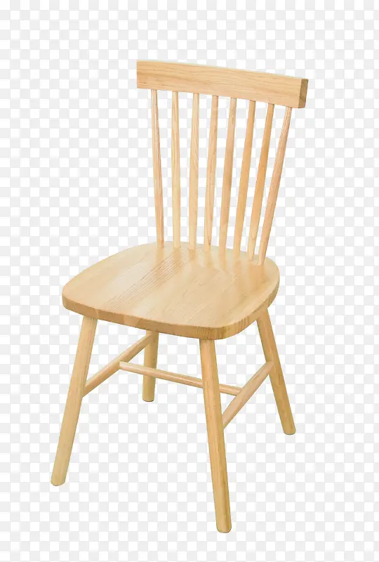 原木色的家具椅子