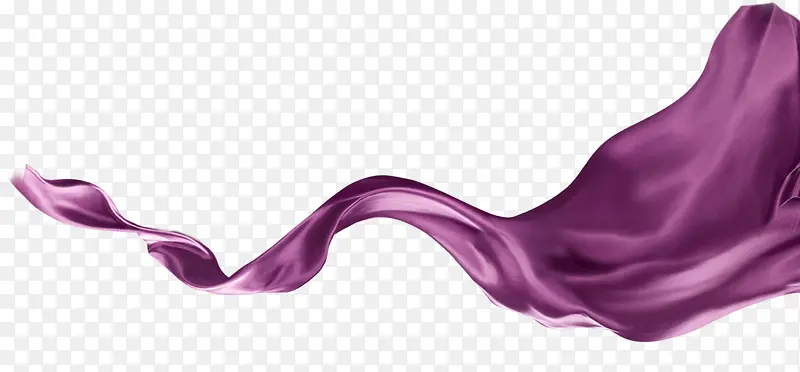 紫色梦幻绸带装饰图案