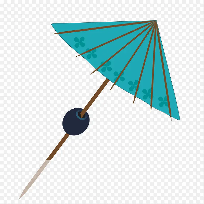 水果装饰伞