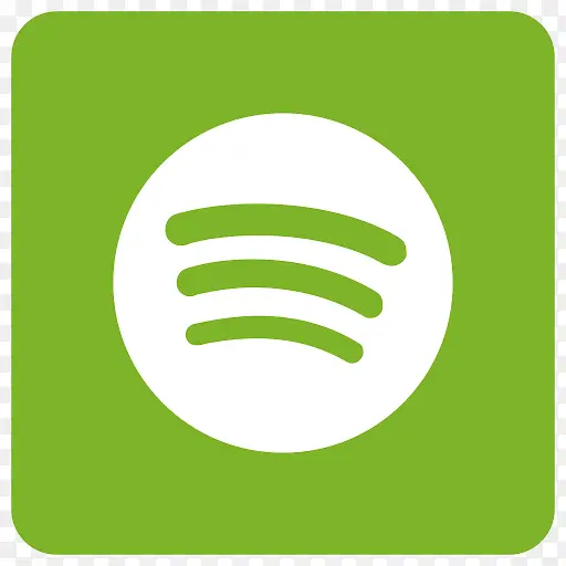 Spotify图标社会网络