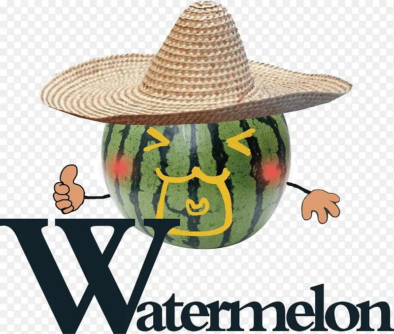 watermelon创意卡通西瓜