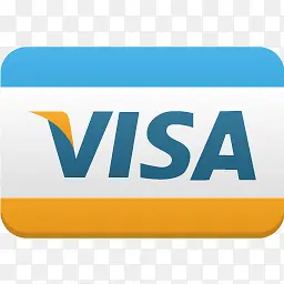 支付信用卡签证图标
