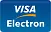 签证电子弯曲信用卡信用卡借记卡