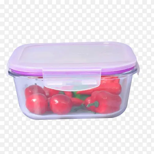 装小番茄的器皿玻璃保鲜盒