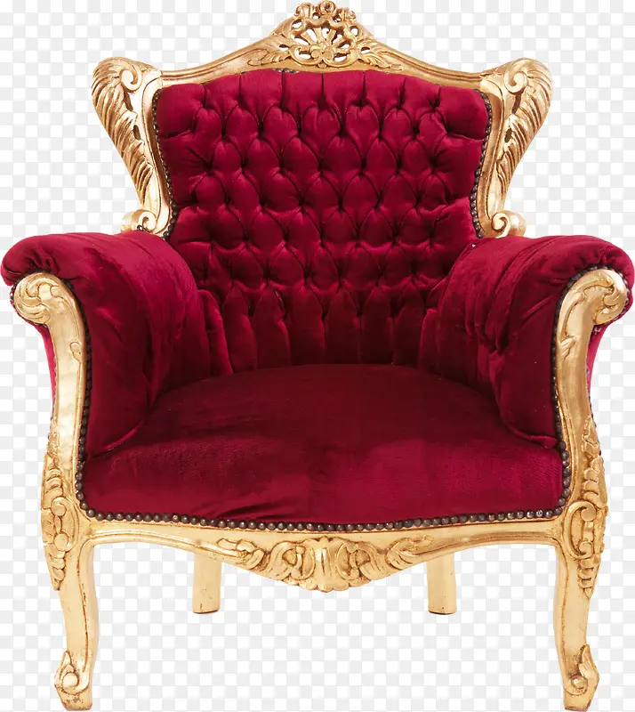 欧式红色沙发欧式花纹