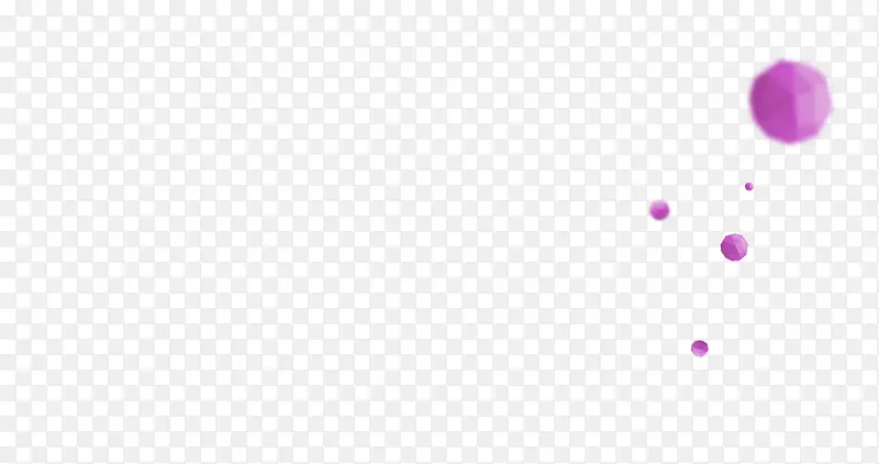 紫色不规则球形图