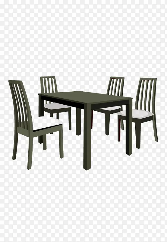 黑色餐椅