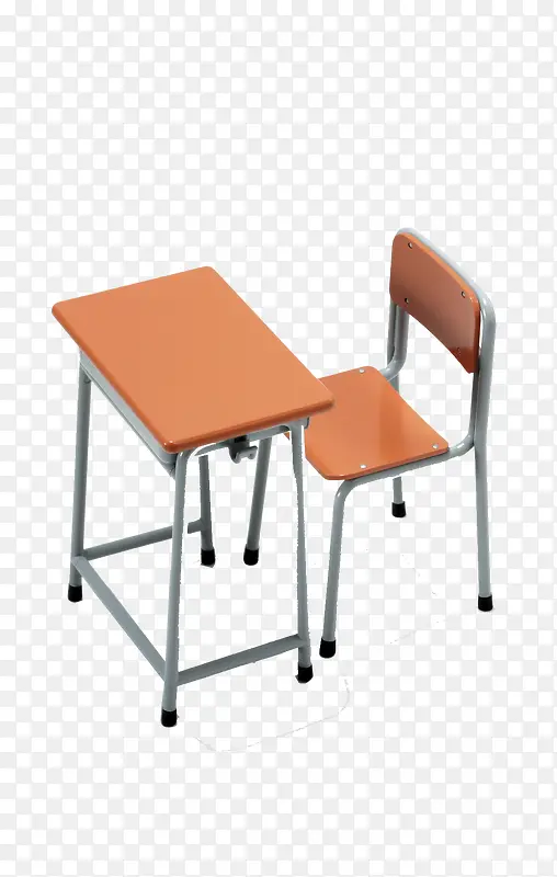 单人简约教室桌椅