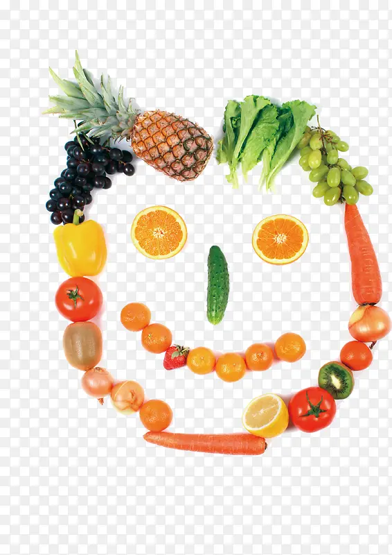 蔬菜水果笑脸
