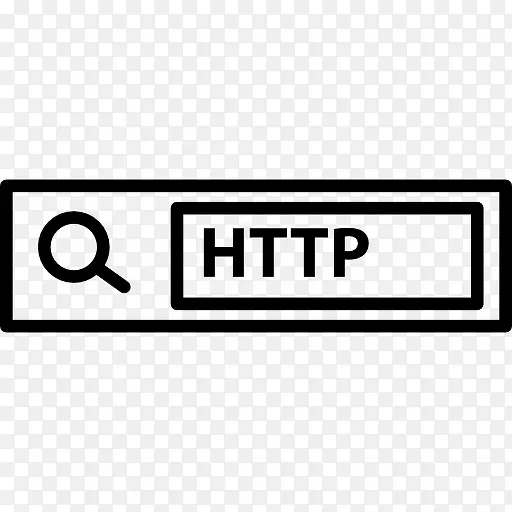 HTTP搜索符号图标