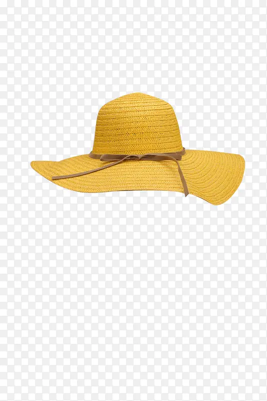 黄色太阳帽