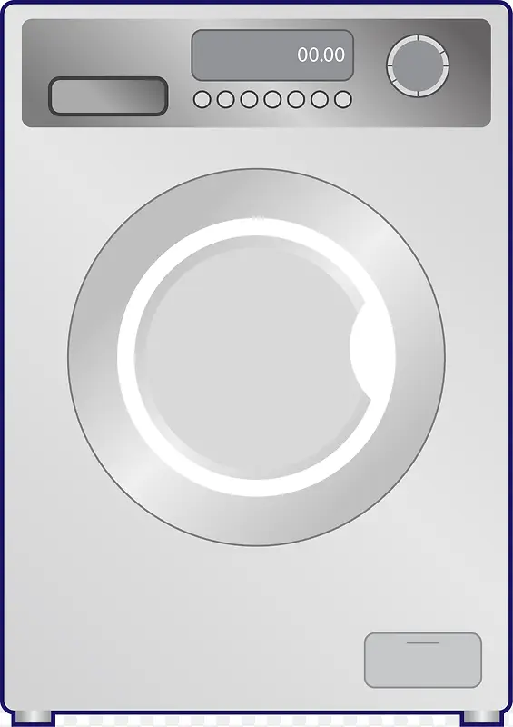 矢量图自动洗衣机