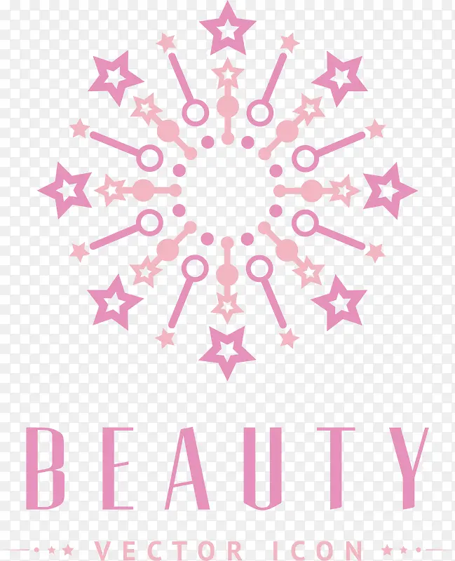 花型的美容logo设计