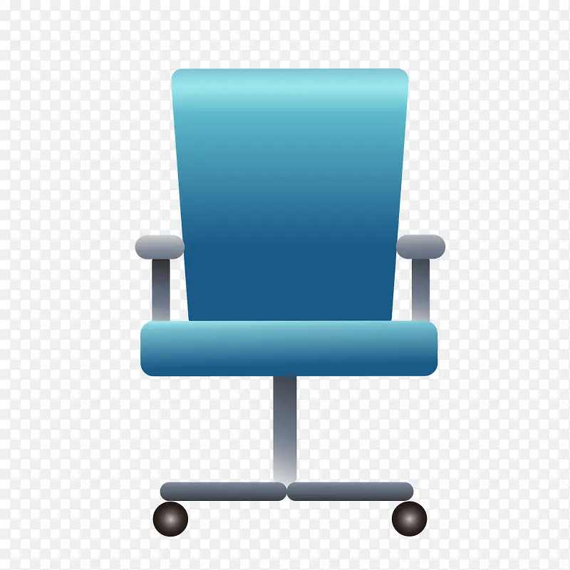 蓝色座椅