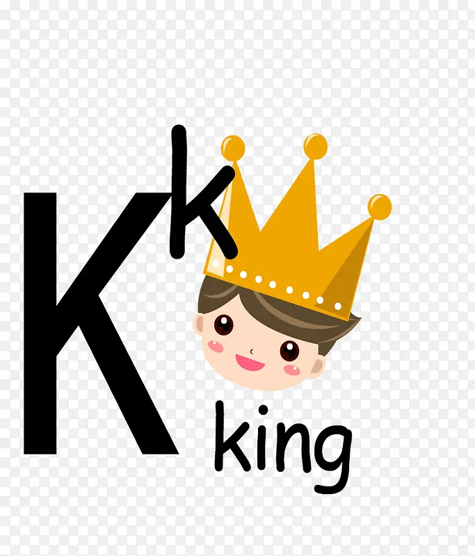 单词king