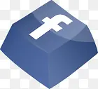 Facebook社交按键图标包