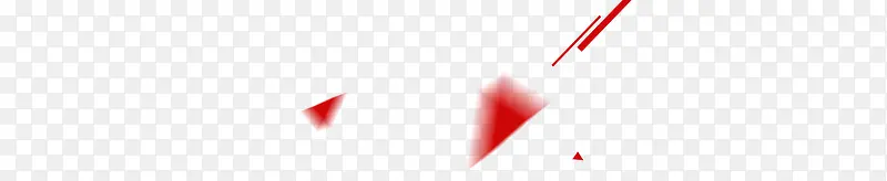红色漂浮几何图形悬浮