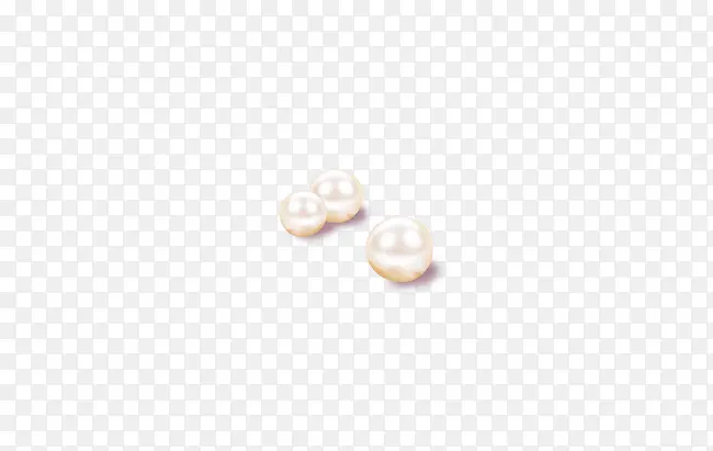 白色大小不同珍珠