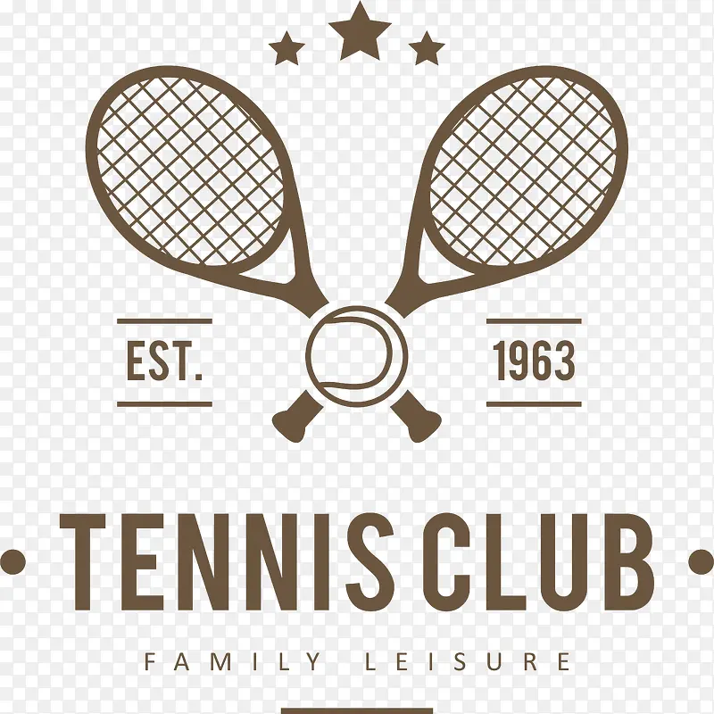 网球logo设计