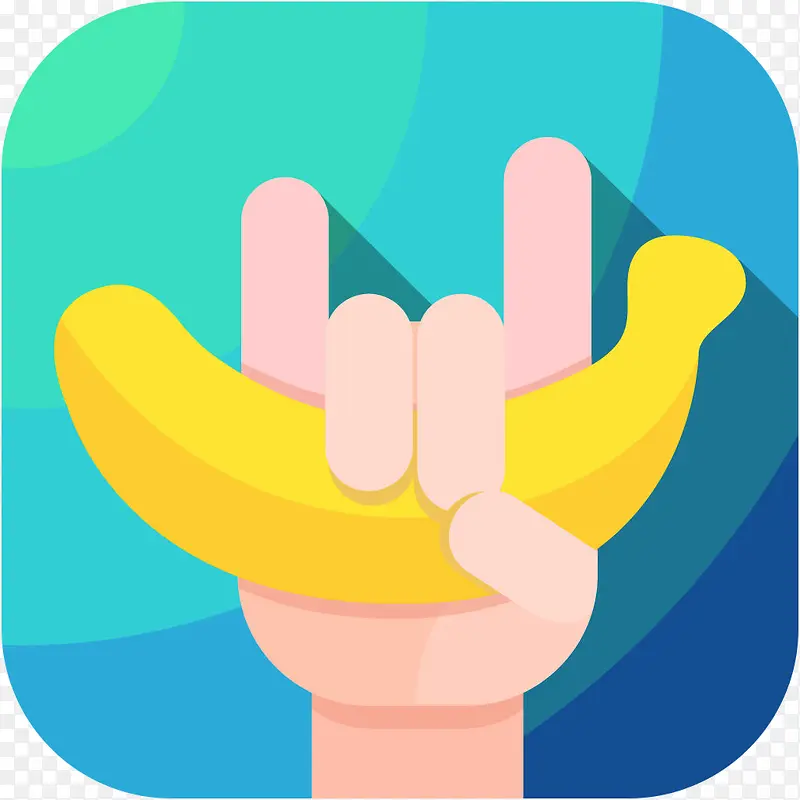 手机香蕉打卡健康健美APP图标