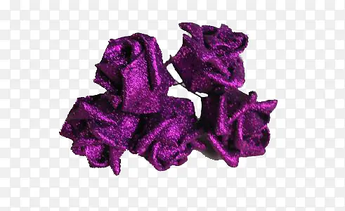 紫色金粉玫瑰