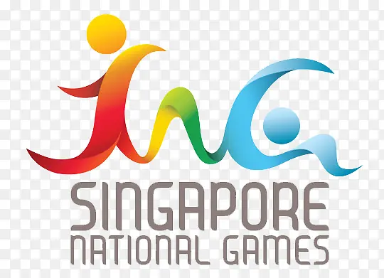 手绘体育新加坡运动会会徽图标免