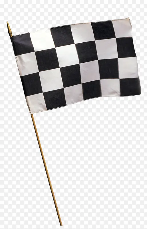 一支赛车旗