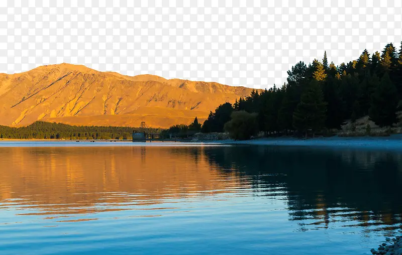 新西兰特卡波湖风景图