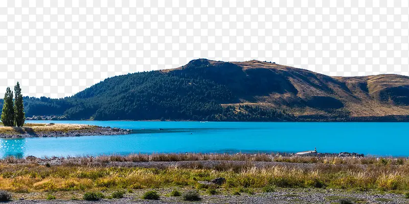 著名景点新西兰特卡波湖