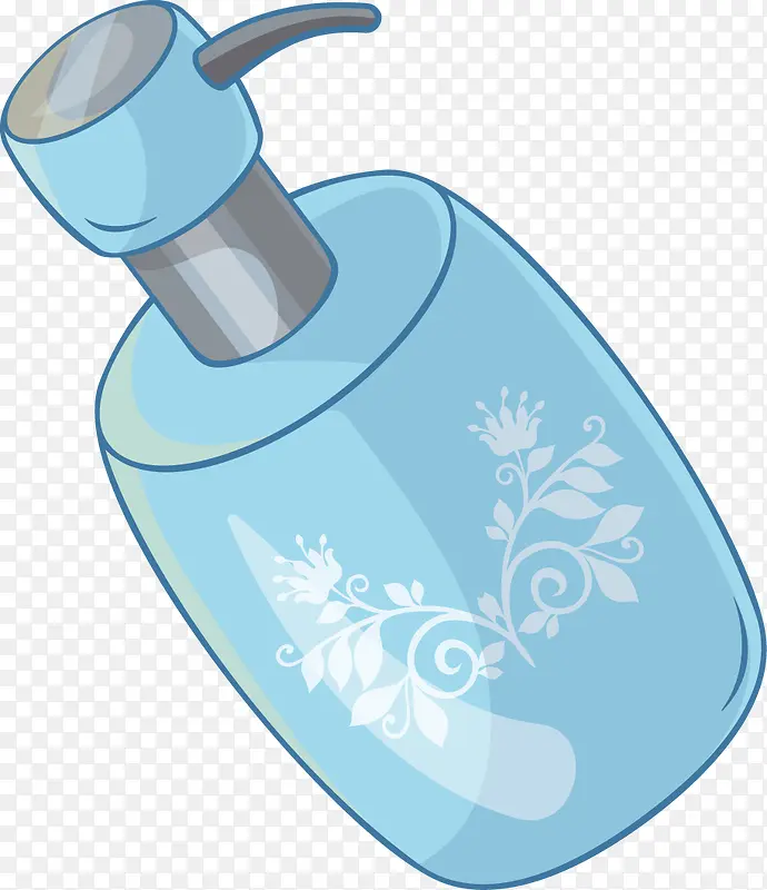 矢量创意设计洗发水瓶子图