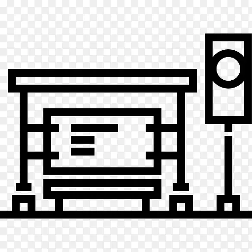 公共汽车站图标