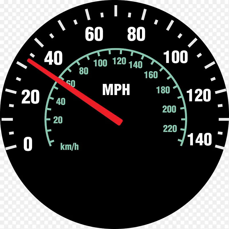 汽车时速表码表设计图片