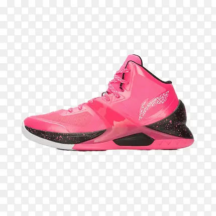 粉红色篮球鞋