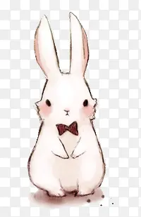 可爱图片可爱元素 卡通可爱兔子
