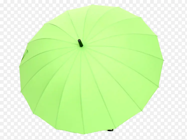 草绿色大雨伞