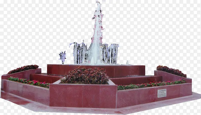 广场喷泉背景设计